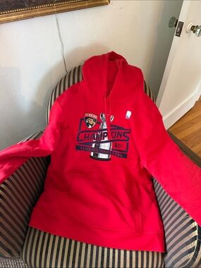 Florida Panthers Red Champions Hoodie